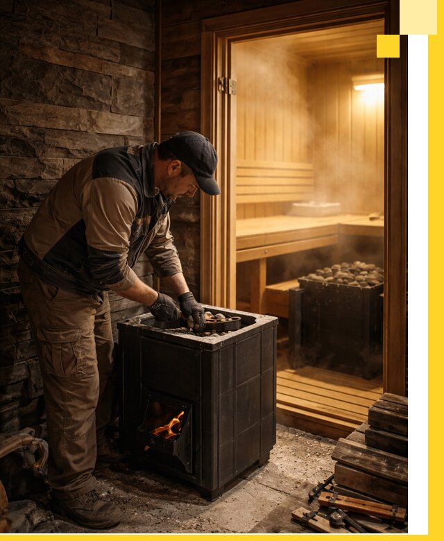 Строительство бани с сауной под ключ в Кстове от проекта до сдачи