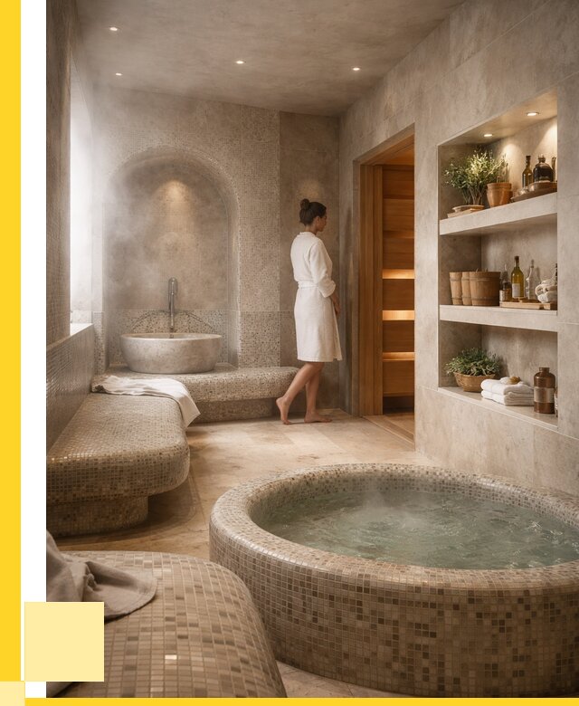 Строительство бани с хамамом в Кстове от 763800 р. | ЭриданКсв