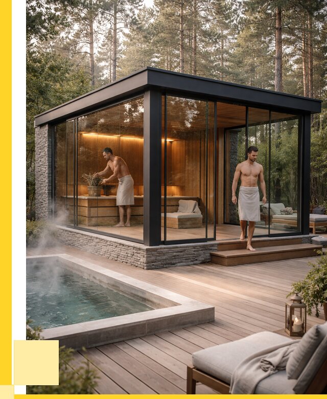 Стеклянные бани и двери в Кстове от 458280 р. | ЭриданКсв