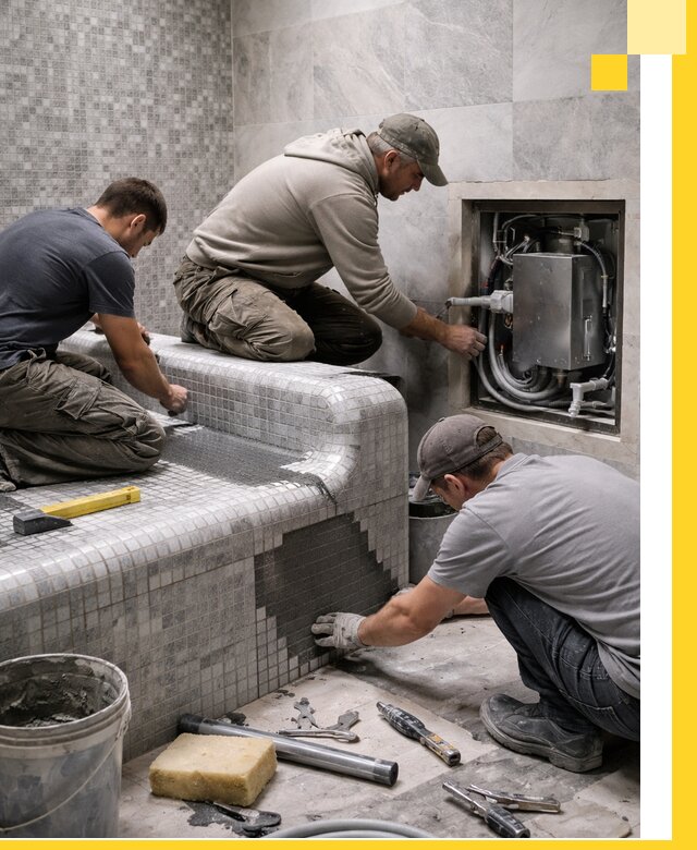 Проекты хамамов под ключ в Кстове и дизайн и строительство