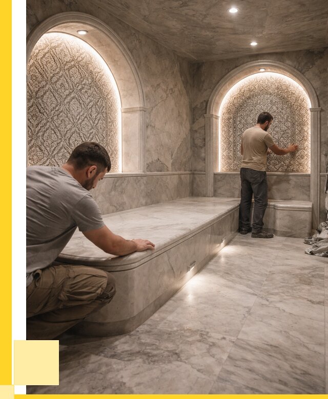 Турецкие бани под ключ в Кстове от 254600 р. | ЭриданКсв