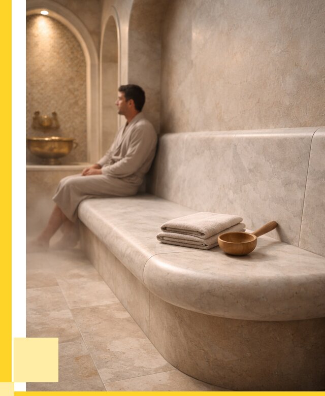 Сиденья для хамама в Кстове под ключ от 12221 р. | ЭриданКсв