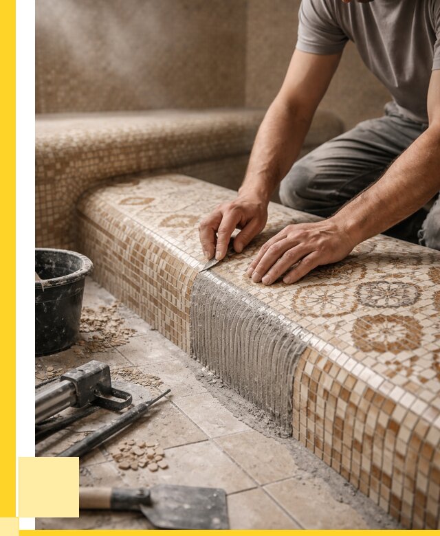 Плитка для хамама под ключ в Кстове от 3564 р. | ЭриданКсв